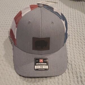 Richardson 112 Hat Americana Buffalo Mesh Cap